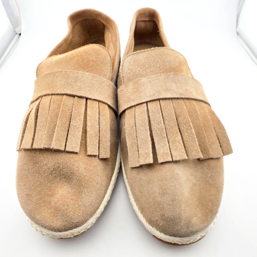 ED by Ellen DeGeneres Monroe Kiltie Loafers | Size 9.5 | Suede Leather Slip-Ons